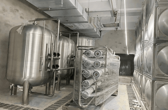 食品廠15噸雙級反滲透設備