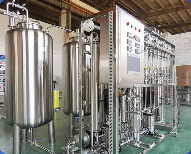 純凈水設備出水壓力不穩(wěn)定怎么辦?